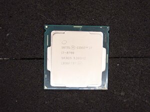 [T587]CPU*Core i7-8700 3.20GHz