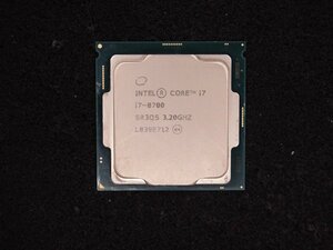 [T638]CPU*Core i7-8700 3.20GHz