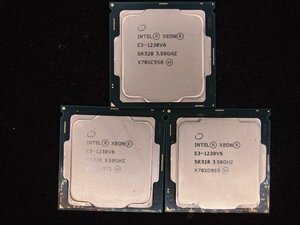 [T645]CPU*XEON E3-1230V6 3.50GHz 3 piece set 