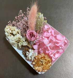 花材 マイクロローズ バラ 紫陽花 かすみ草 ミックスセット フラワーアレンジ 花材セット 詰め合わせ ハーバリウム 