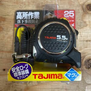 未使用品☆タジマ(Tajima) 安全セフGロックマグ爪 -25 5.5m CAZ4M2555 メートル目盛 両面目盛 スケール メジャー☆送料520☆レ+