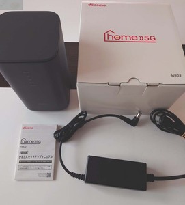 docomo home 5G HR02 Dark Gray NTT ドコモ 5G対応ホームルーター 中古