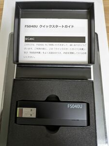 【LTE対応 SIMフリーUSBドングル】 富士ソフト FSM04UJ-B02 +F FS040U