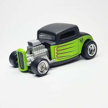 1%er Die-cast Skunk custom / '32 FORD CUSTOM / hotwheels ホットウィール　_画像5