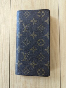 ルイヴィトン LOUIS VUITTON ★未使用美品★モノグラム 財布 二つ折り　長財布　長期保管品　本物鑑定済