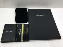 【パケ無料】シャネル CHANEL ノベルティ あぶらとり紙(リフィル付) ポケットミラー ノート 3点まとめ セット []_画像1