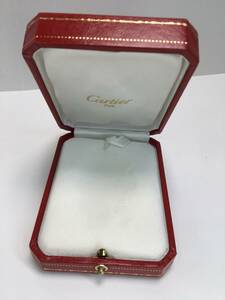 【パケプラ無料】正規美品 Cartier カルティエ ネックレス ケース ジュエリーボックス 空箱 保管品 [q4235]