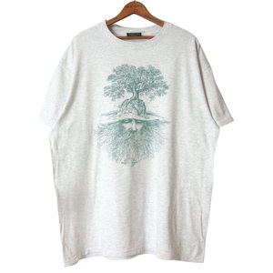 American Eagle■coming attractions　騙し絵アートワーク プリントTシャツ グレー/XL 90S USA製 アメリカンイーグル