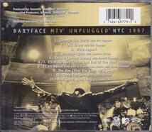 ベイビーフェイス Babyface - MTV Unplugged NYC 1997 /US盤/中古CD!! 商品管理番号：43297//_画像2