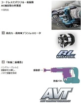 マキタ 18V 充電式ケレン HK180DZK (本体+ケース) ■安心のマキタ純正/新品/未使用■_画像2