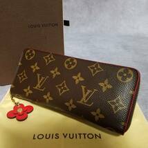 【美品】 LOUIS VUITTON　ルイヴィトン　正規品　モノグラム　ジッピーウォレット　ポルトフォイユ クレマンス　ラウンドファスナー長財布_画像1