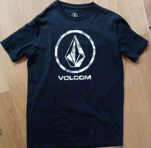 VOLCOM ワイドロゴプリントカジュアルTシャツ