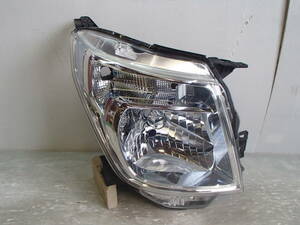 【良品】 MH44S ワゴンR 純正 HID 右 ヘッド ライト ランプ ブルーメッキ 100-59321・35120-85P31・打刻AD 【24-619】