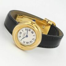 1円 Cartier カルティエ マストトリニティ ヴェルメイユ 2735 QZ 動作品 SV925 KB0427T（PP 02）_画像9