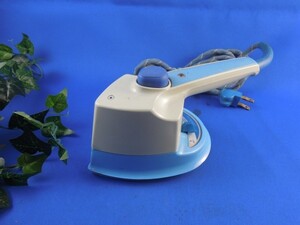 Sunbeam 1970*S Vintage steam iron MODEL SW1 blue series USED * sun beam USA retro 