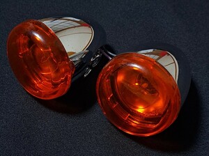 純正品　ハーレーHARLEY-DAVIDSON ウインカー オレンジ 左右　2個　スポーツスター　XL1200 XL883