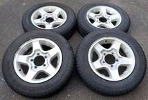 スズキ ジムニー純正アルミGEOLANDAR A/T 175/80R16JB23JA11JA12JA22JA71JB64他26_画像1