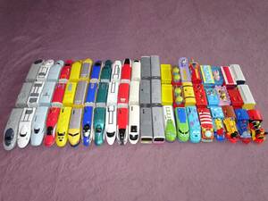 1 jpy start Plarail Shinkansen * Narita Express * romance car * train * Disney other 21 set operation verification settled 