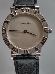 TIFFANY &Co 　ティファニー 　　アトラス　 クォーツ 　腕時計 　稼働品　b5001　