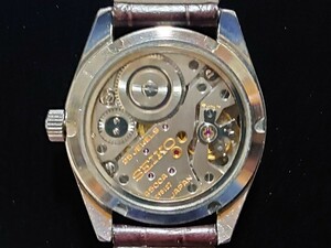 キングセイコー 45-7001 ハイビート 手巻き 45KS SEIKO スケルトン裏蓋付き 機関良好 