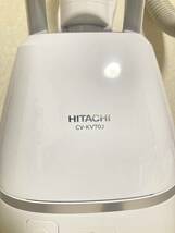 新生活応援価格！！ HITACHI 日立 紙パック式掃除機 CV-KV70G 22年製_画像2