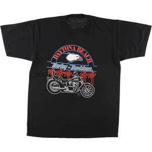古着 90年代 ハーレーダビッドソン Harley-Davidson モーターサイクル バイクTシャツ メンズM ヴィンテージ /eaa444112