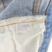 古着 80年代 リーバイス Levi's 501 ストレートデニムパンツ USA製 メンズw31 ヴィンテージ /eaa392186_画像3