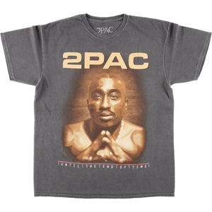 古着 2pac トゥーパック ラップTシャツ ラップT メンズM /eaa438544