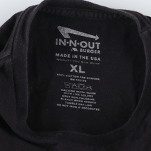 古着 IN-N-OUT BURGER アドバタイジングTシャツ USA製 メンズXL /eaa441522_画像3