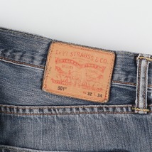 古着 リーバイス Levi's リーバイス501 ユーロモデル ストレートデニムパンツ メンズw32 /eaa444984_画像3