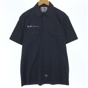 古着 ディッキーズ Dickies A LEGEND IN WORK 半袖 ワークシャツ メンズM /eaa446545