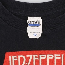 古着 アンビル Anvil LED ZEPPELIN レッドツェッペリン バンドTシャツ バンT メンズL /eaa446889_画像3