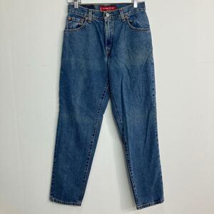 古着 リーバイス Levi's 550 RELAXED FIT TAPERED LEG テーパードジーンズ デニムパンツ レディースL(w28) /eaa271323 【LP2405】