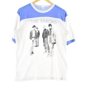 古着 90年代 THE SMITHS ザスミス リンガーTシャツ バンドTシャツ バンT メンズM ヴィンテージ /eva001668 【LP2405】