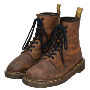 古着 ドクターマーチン Dr.Martens 8ホールブーツ 英国製 UK4 レディース22.5cm /saa008532 【LP2405】