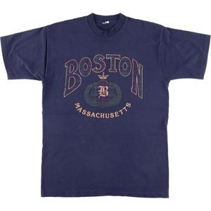 古着 90年代 BOSTON ボストン大学 カレッジTシャツ メンズM ヴィンテージ /eaa445859