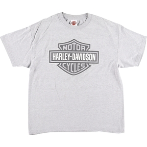 古着 ハーレーダビッドソン Harley-Davidson Hanes モーターサイクル バイクTシャツ USA製 メンズL /eaa441591