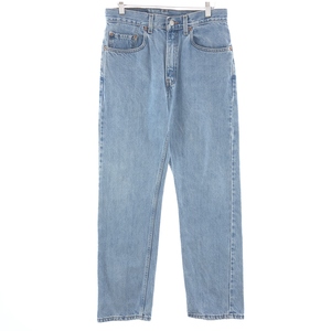 古着 00年代 リーバイス Levi's 505 REGULAR FIT STRAIGHT LEG テーパードデニムパンツ メンズw30 /eaa392682