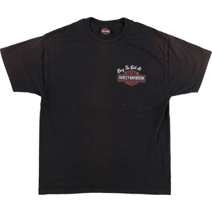 古着 ハーレーダビッドソン Harley-Davidson モーターサイクル バイクTシャツ メンズL /eaa446824