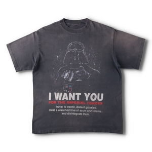 古着 90年代 STAR WARS スターウォーズ ダースベイダー キャラクタープリントTシャツ メンズM ヴィンテージ /evb005134