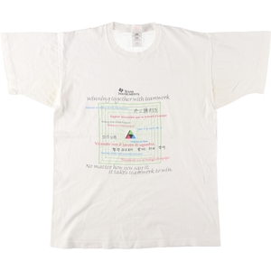 古着 90年代 フルーツオブザルーム FRUIT OF THE LOOM プリントTシャツ USA製 メンズL ヴィンテージ /eaa446462