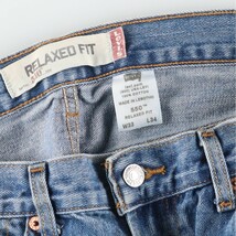 古着 リーバイス Levi's 550 RELAXED FIT テーパードデニムパンツ メンズw34 /eaa445712_画像4