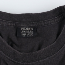 古着 FILSON 無地ポケットTシャツ USA製 メンズXL /eaa445583_画像3