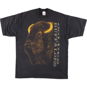 古着 90年代 フルーツオブザルーム FRUIT OF THE LOOM 牛柄 アニマルTシャツ USA製 メンズXL ヴィンテージ /eaa445506