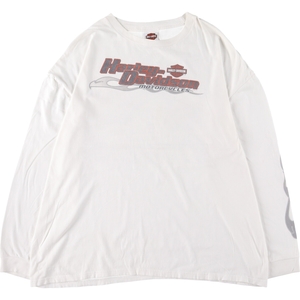 古着 00年代 ハーレーダビッドソン Harley-Davidson ロングTシャツ ロンT メンズXXL /eaa438581