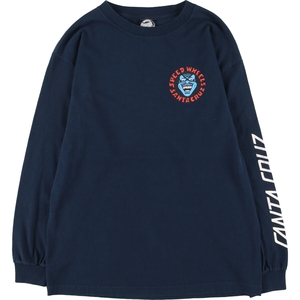 古着 サンタクルーズ SANTA CRUZ バックプリント ロングTシャツ ロンT メンズM /eaa438597