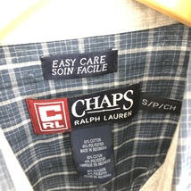 古着 90年代 ラルフローレン Ralph Lauren CHAPS チャップス 長袖 ボタンダウンチェックシャツ メンズS ヴィンテージ /eaa443650_画像3