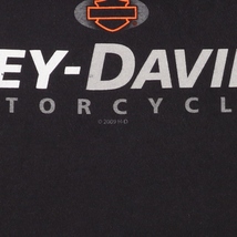 古着 00年代 ハーレーダビッドソン Harley-Davidson モーターサイクル バイクTシャツ メンズL /eaa443024_画像4