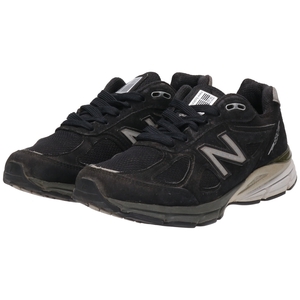 古着 ニューバランス NEW BALANCE W990 BK4 スニーカー USA製 7 1/2 レディース24.5cm /saa010375