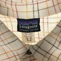 古着 00年代 パタゴニア Patagonia 52919S6 半袖 コットン チェックシャツ メンズXXL /eaa443951_画像3